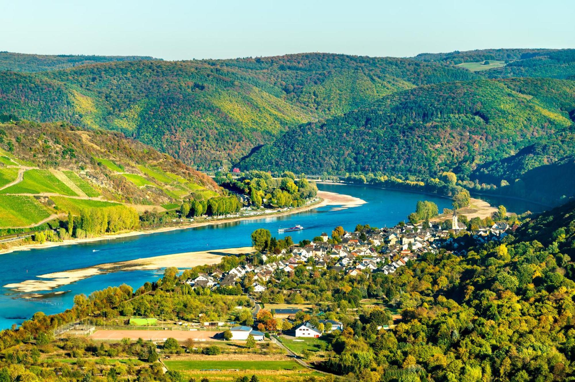 Lindenhof Hotel Osterspai Kültér fotó